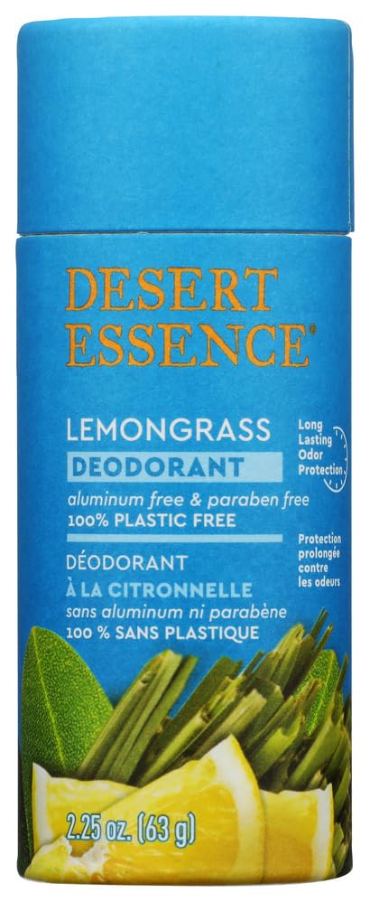 Desert Essence Lemongrass Deodorant, 2.25 oz