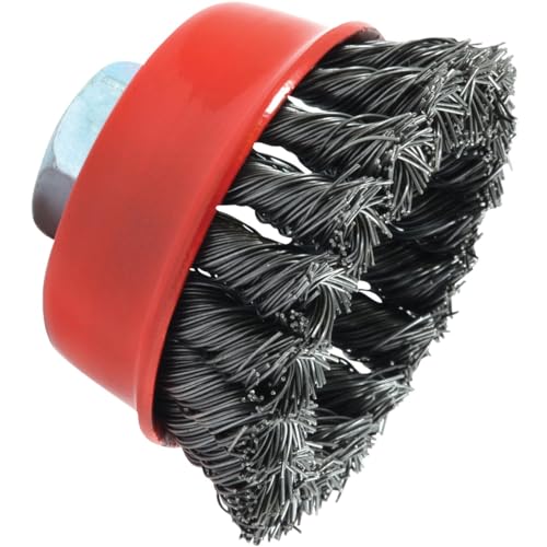 Forney Knot Wire Cup Brush, 2-3/4 in (72757)