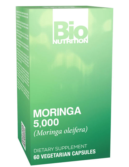 Bio Nutrition Moringa 5000 mg, 60 Vegetarian Capsules