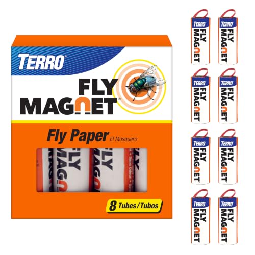 Terro Fly Magnet Indoor Sticky Fly Traps, 8 Count