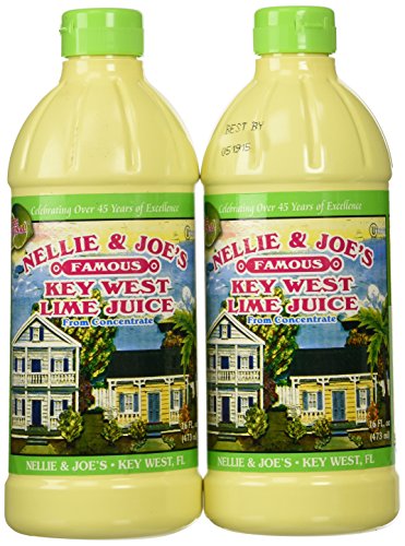 Nellie and Joe's Key West Lime Juice, 16 oz (Pack of 2)