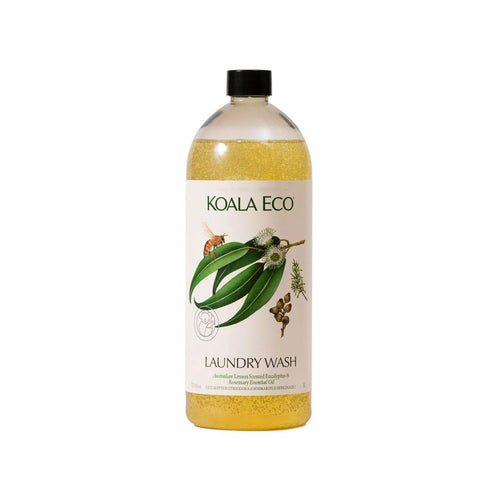 Koala Eco Laundry Wash, Australian Lemon Eucalyptus and Rosemary, 33.8 oz