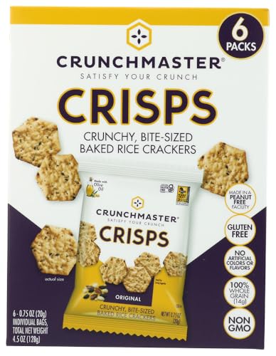 Crunchmaster Multi-Seed Crisps, Gluten Free, 4.5 oz