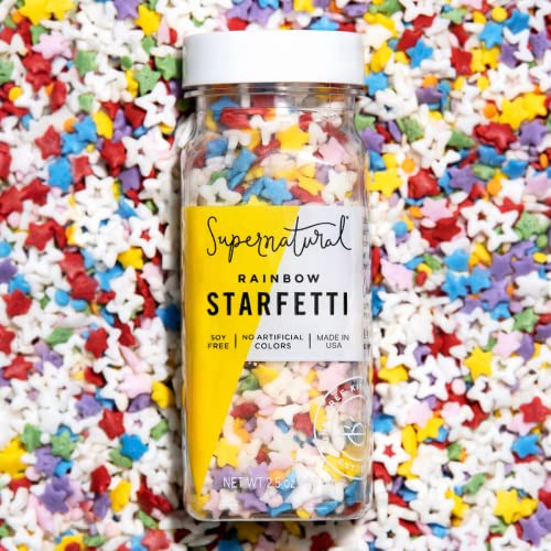 Supernatural Rainbow Starfetti Sprinkles, 3 oz