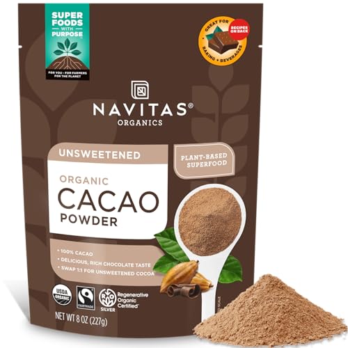 Navitas Organics Cacao Powder, 8 oz