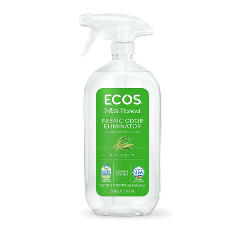 ECOS Breeze Lemongrass Fabric Refresher & Odor Eliminator, 20 fl oz