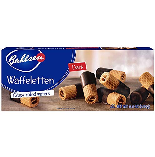 Bahlsen Waffeletten Dark Chocolate Dipped Cookies, 3.5 oz