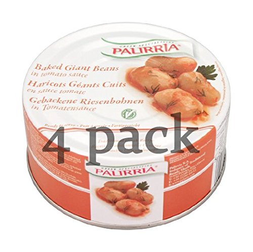 Palirria Beans Baked in Tomato Sauce (Pack of 4)