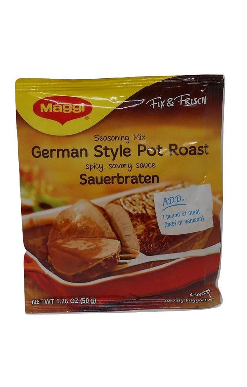 Maggi German Style Sauerbraten Pot Roast Seasoning Mix, 1.76 oz (Pack of 3)