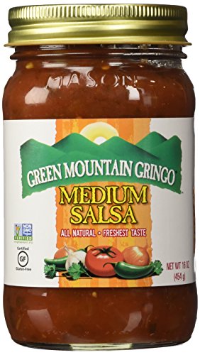 Green Mountain Gringo Salsa, Medium, 16 oz (Pack of 2)