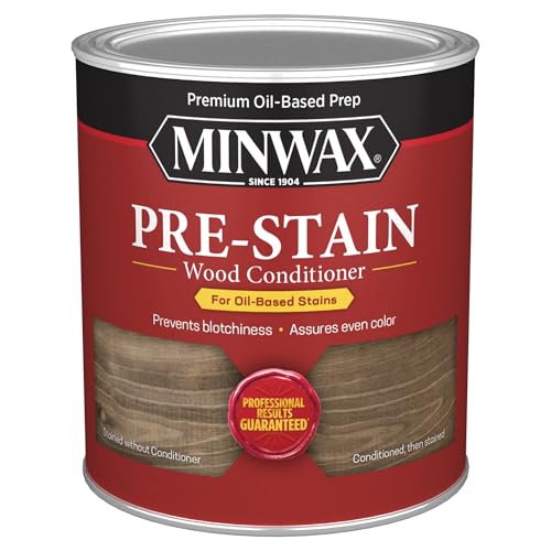 Minwax Pre-Stain Wood Conditioner, Clear, 1 Quart