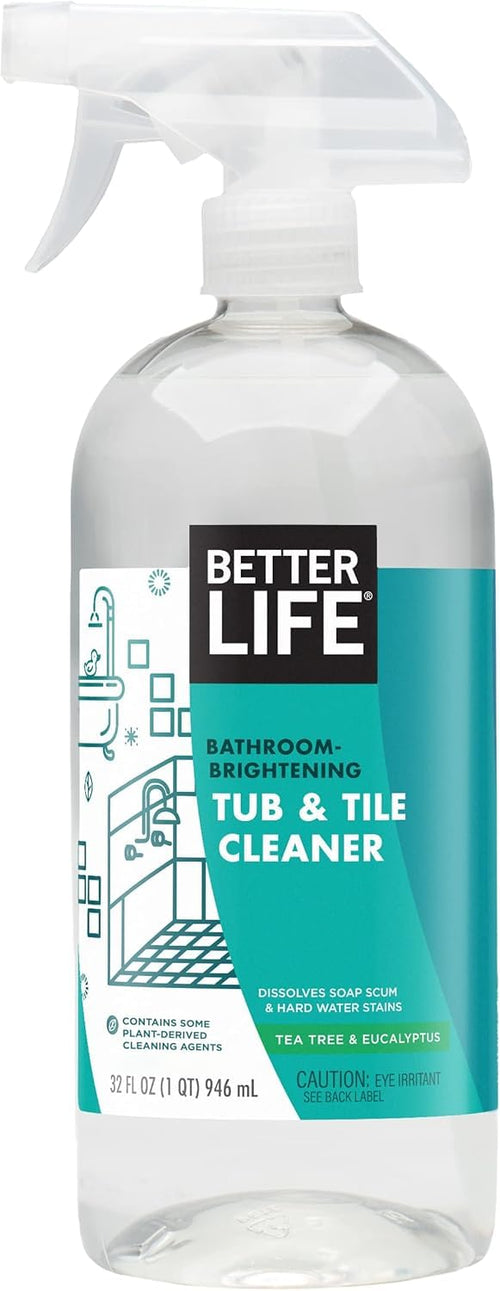 Better Life Tea Tree Bathtub & Shower Cleaner Spray, 32 oz