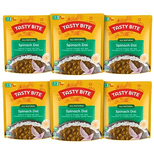 Tasty Bite Spinach Dal, 10 oz (Pack of 6)