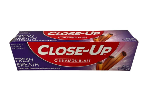 Close-Up Fluoride Toothpaste, Freshening Red Gel, 4 oz (Pack of 3)