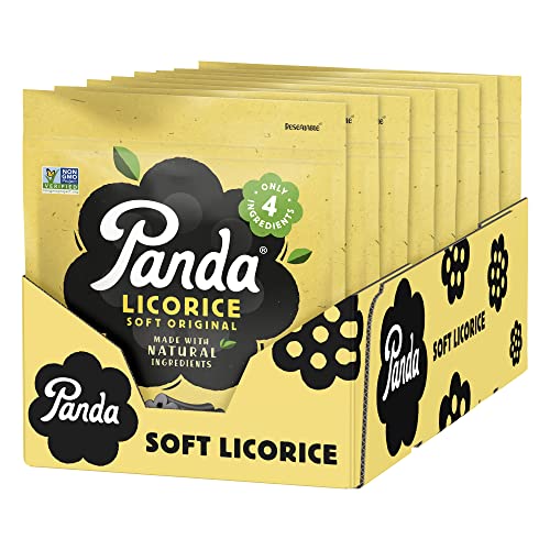 Panda Natural Soft Original Licorice, 7 oz (Pack of 8)