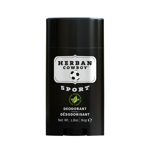Herban Cowboy Sport Aloe Infused Deodorant, 2.8 oz