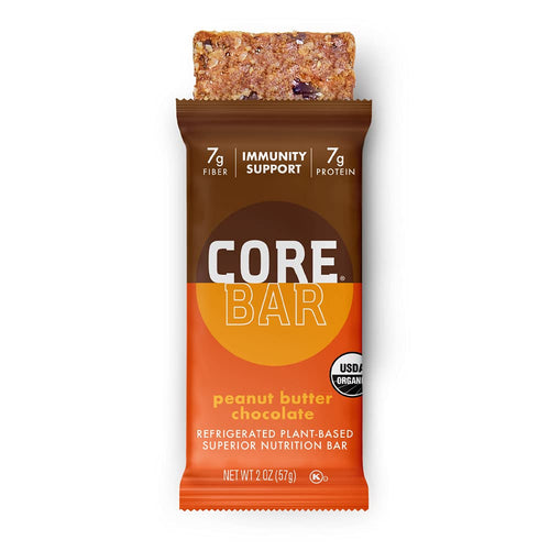 Core Foods Peanut Butter Chocolate Bar, 2 oz