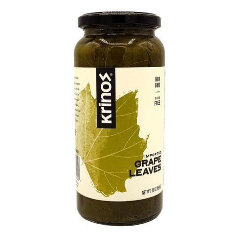 Krinos Grape Leaves for Dolmadakia, 1 lb