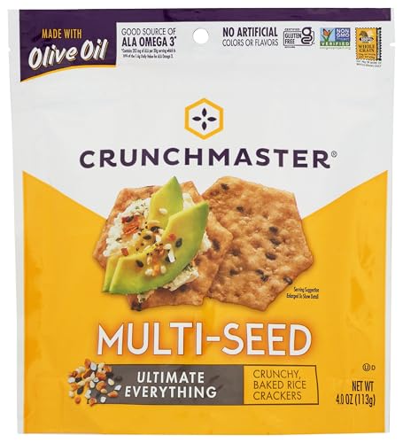 Crunchmaster Multi-Seed Crackers, Ultimate Everything, 4 oz