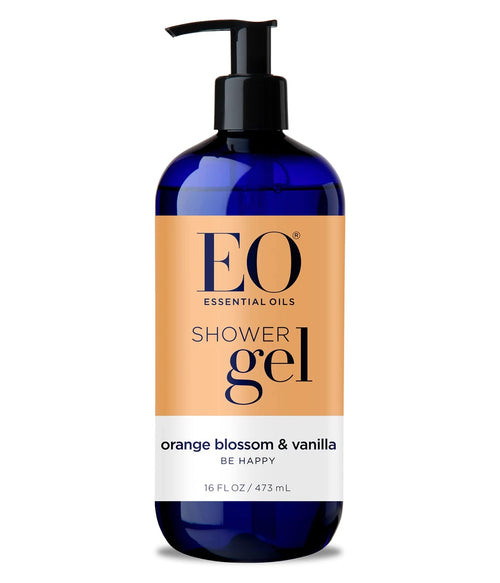 EO Organic Orange Blossom Vanilla Shower Gel, 16 fl oz