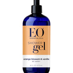 EO Organic Orange Blossom Vanilla Shower Gel, 16 fl oz