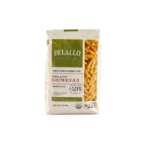 DeLallo Organic Gemelli Pasta, 16 oz