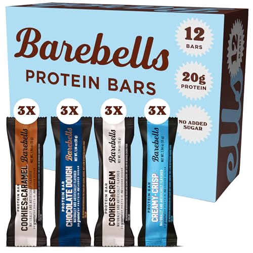 Barebells Protein Bars Favorites Variety Pack, 20 g Protein, 12 Bars