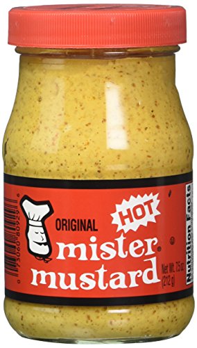 Mister Mustard Hot Mustard, 7.5 oz