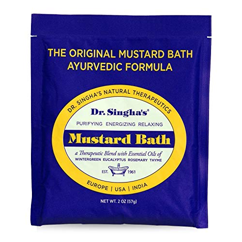 Dr. Singha's Mustard Bath Therapeutic Bath Salts, 2 oz