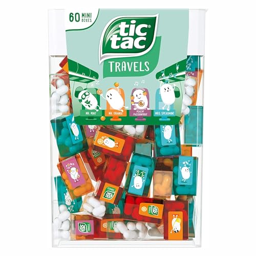 Tic Tac Mini Boxes Variety, 60 Count