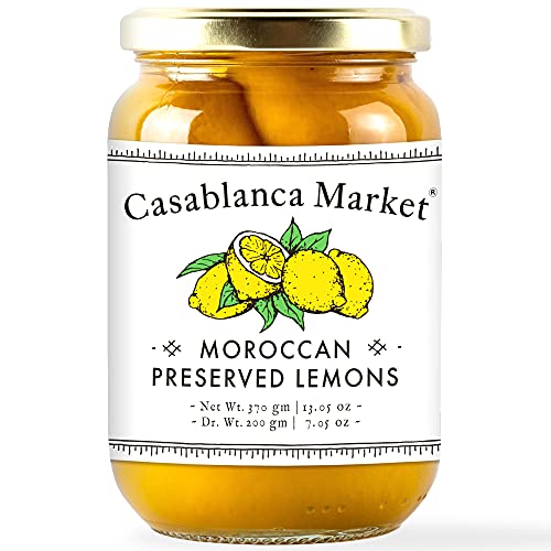 Casablanca Market Moroccan Preserved Lemons, 13 oz Jar