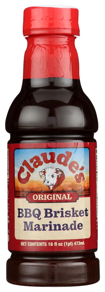 Claude's BBQ Brisket Marinade Sauce, 16 oz (Pack of 2)