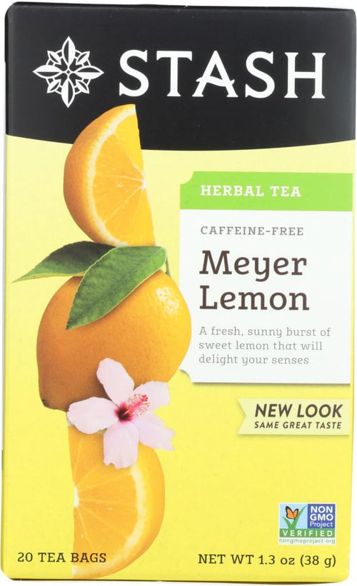 Stash Herbal Tea, Meyer Lemon, 20 Count (Pack of 3)