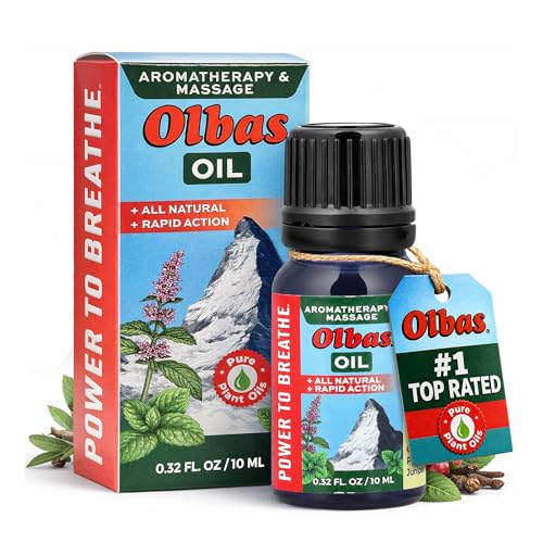 Olbas Massage and Aromatherapy Oil, 0.32 fl oz