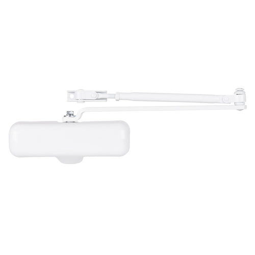 Brinks Commercial Heavy Duty Residential Door Closer, White, Size 3
