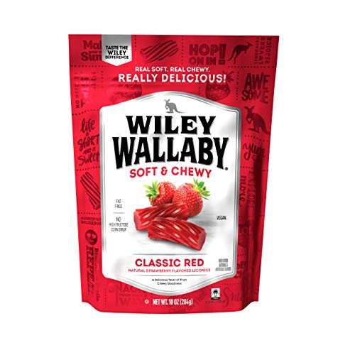 Wiley Wallaby Australian Style Gourmet Red Licorice, 10 oz