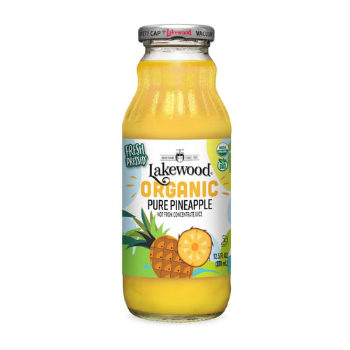 Lakewood Organic Pure Pineapple Juice, 12.5 fl oz