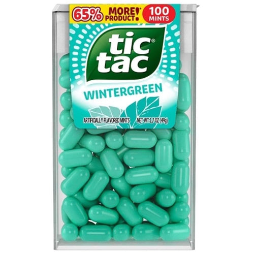 Tic Tac Wintergreen Mints, 100 Count