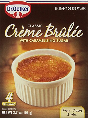 Dr. Oetker Creme Brulee Mix, 3.7 oz (Pack of 3)