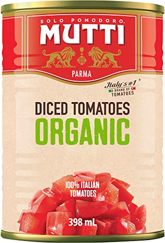 Mutti Organic Chopped Tomatoes, 400 g