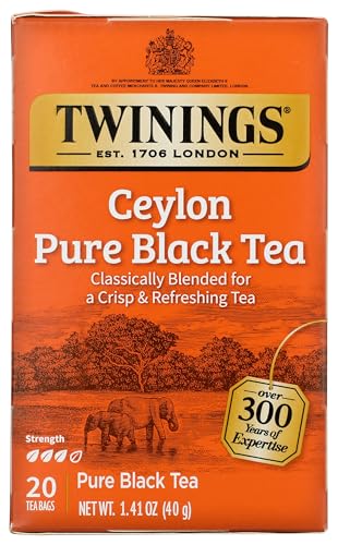 Twinings Ceylon Orange Pekoe Tea, 20 Count