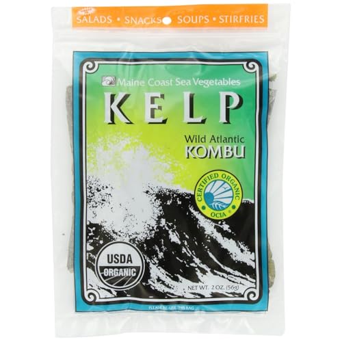 Maine Coast Sea Vegetables Organic Kombu Sugar Kelp Leaf, 2 oz