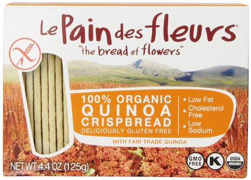 Le Pain des Fleurs Quinoa Crispbread, 5.3 oz