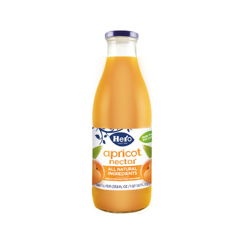 Hero Apricot Juice Nectar, 33.8 fl oz