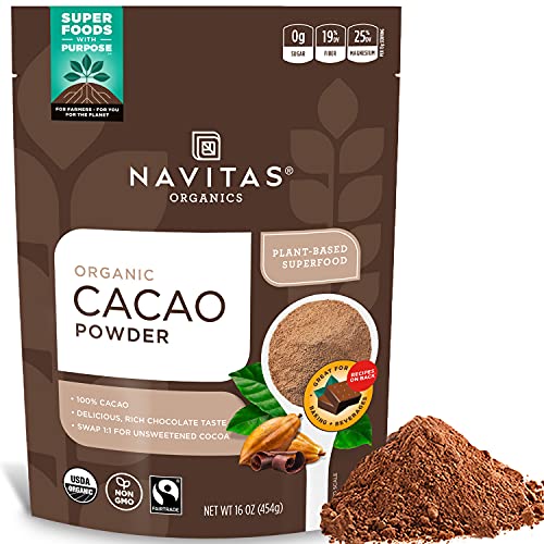 Navitas Organics Cacao Powder, 1 lb