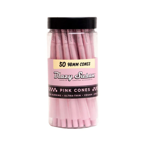 Blazy Susan Pink Pre-Rolled Cones, 50 Count