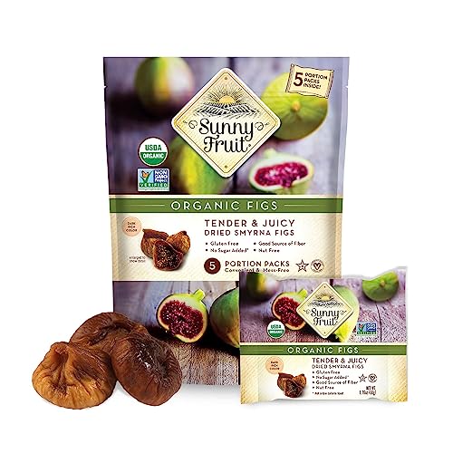 Sunny Fruit Organic Dried Smyrna Figs