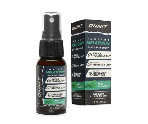 Onnit Melatonin Liquid Sleep Support Spray, Mint, 1 fl oz