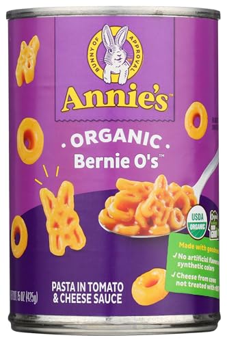 Annie's Homegrown Organic Bernie O's Tomato and Cheese, 15 oz
