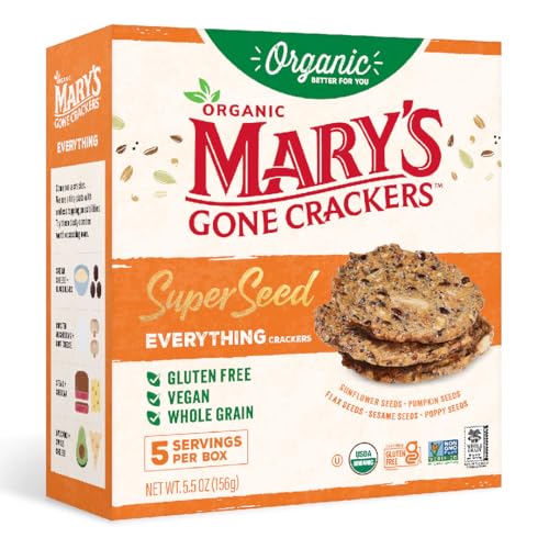 Mary's Gone Crackers Organic Everything Super Seed Crackers, 5.5 oz